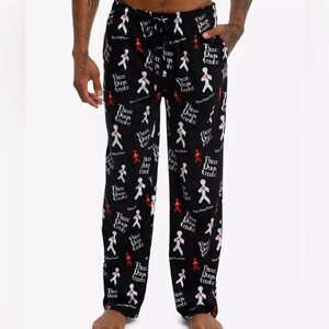 Unisex Three Days Grace‎ Allover Print Pajama Pants Hot Topic